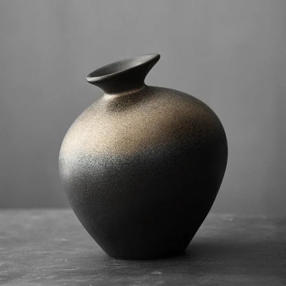 Luxury Sculptural Porcelain Vase/ Modern Minimalist Decor 