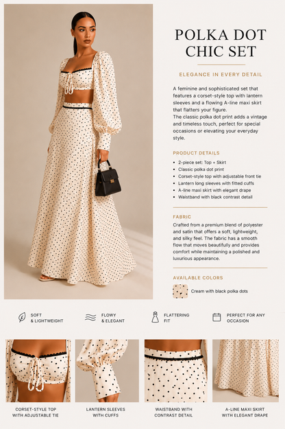 Margot Polka Dot Set