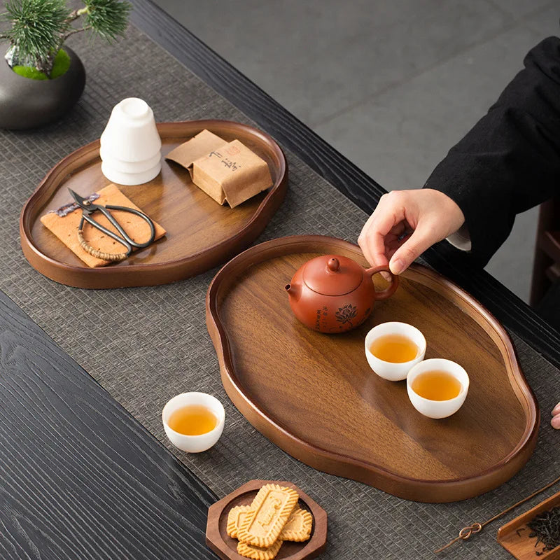 Luxury Wooden Serving Tray / Modern Home Decor 