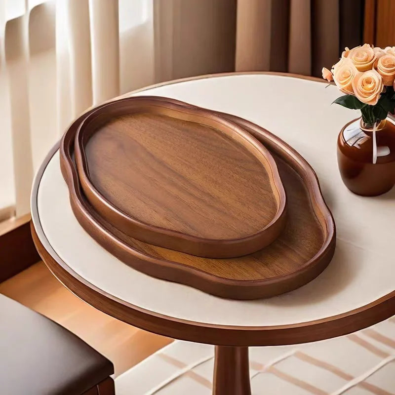 Luxury Wooden Serving Tray / Modern Home Decor 